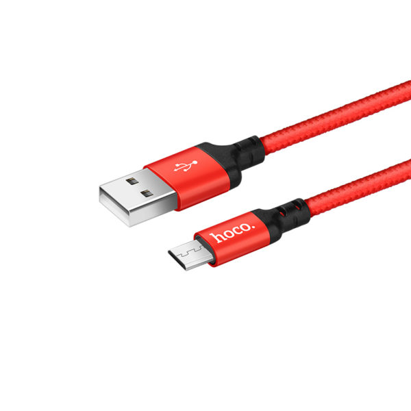 Cáp Sạc Nhanh Dây Dù Hoco X14 Lightning | Micro USB | Type C chất lượng cao - Chính Hãng 1m | 2m - Phụ kiện phượt, du lịch Memories.vn