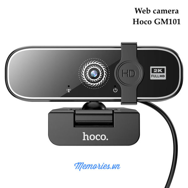 Review, đánh giá, unbox, trên tay Webcam Hoco GM101 2K Full HD 1080p + Mic thu âm (PC, Laptop) chính hãng, họp online, livestream