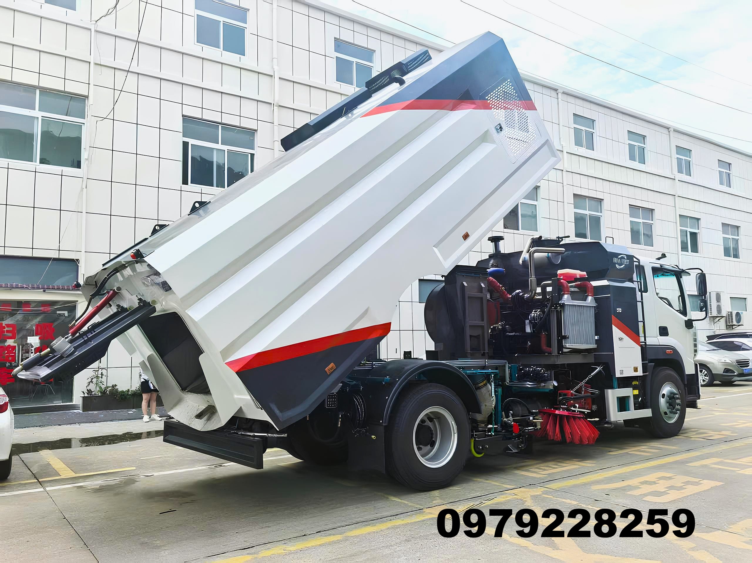 Xe quét, hút bụi đường phố Foton - Giải pháp vệ sinh đô thị hiệu quả - Xe ô tô chuyên dùng