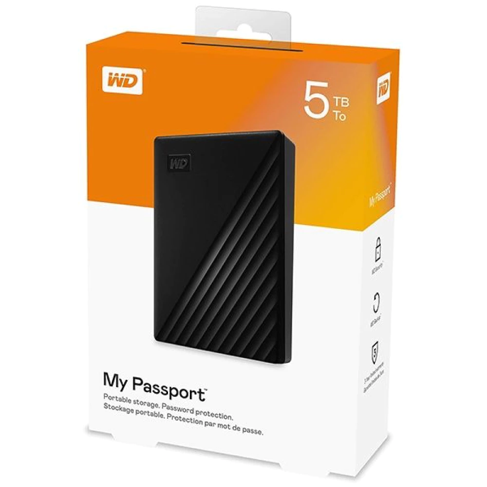 Ổ CỨNG DI ĐỘNG WD MY PASSPORT 2TB 4TB 5TB 6TB USB 3.2 – Hàng Chính Hãng Western Digital - BH 3 Năm - Có Xuất VAT