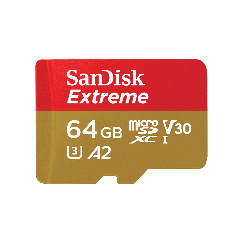 Thẻ nhớ MicroSDXC SanDisk Extreme 64GB /128GB/256GB/ 512GB A2 C10 U3 V30 UHS-I upto 190MB/s SDSQXAH - Bảo hành trọn đời