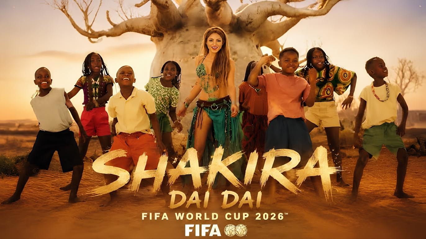 Shakira và Burna Boy phát hành Dai Dai, bài hát chính thức của FIFA World Cup 2026™