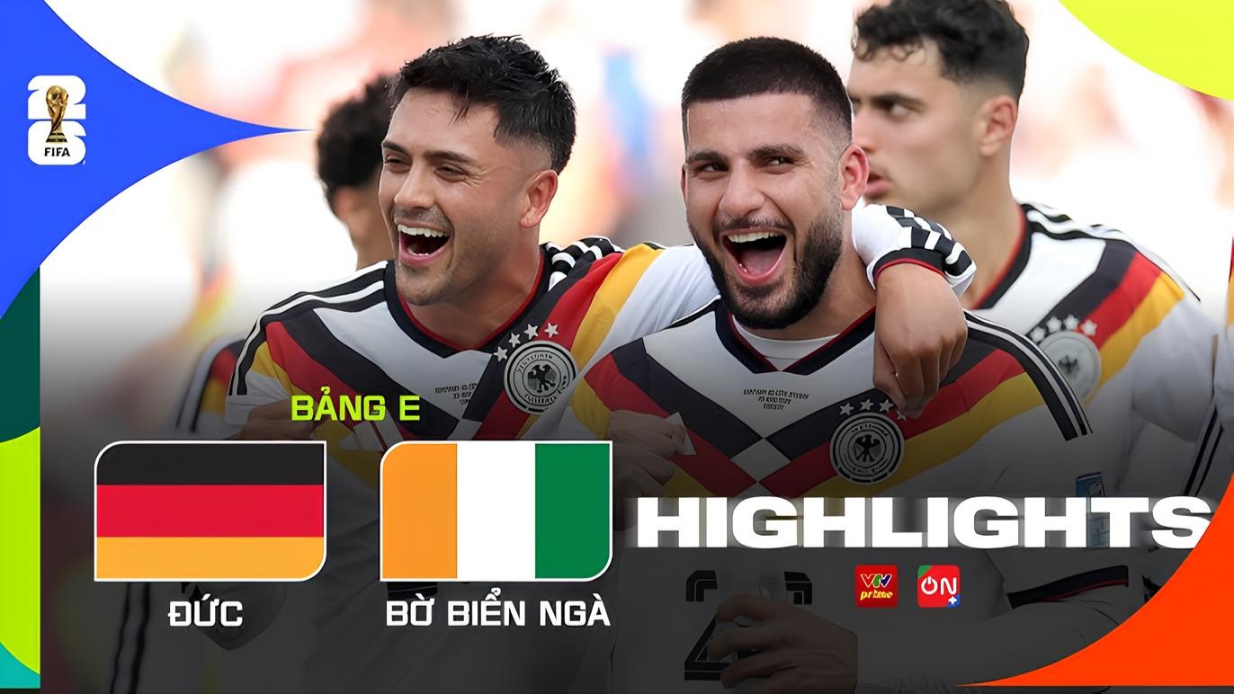 World Cup 2026: Undav tỏa sáng, Đức ngược dòng hạ Bờ Biển Ngà 2-1
