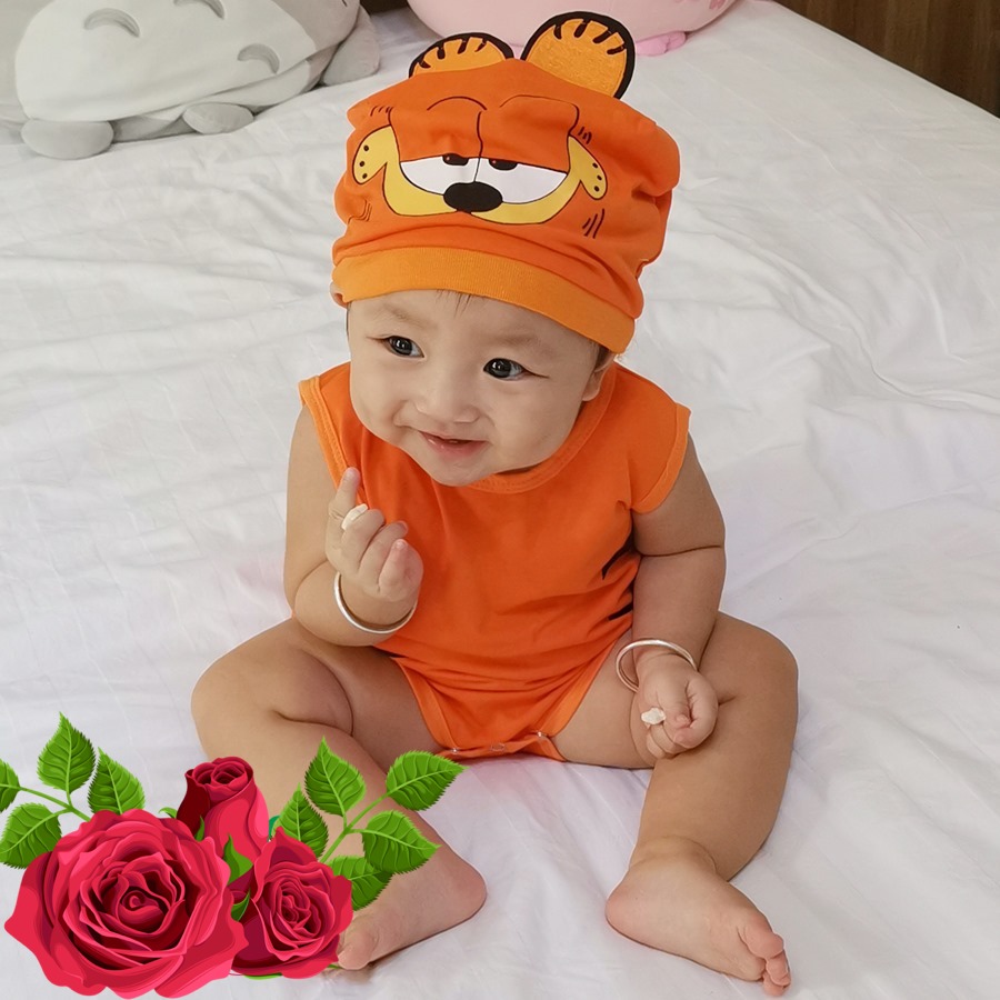 Bộ quần áo trẻ em ninja rùa, chó đốm, siêu nhân, trái cây, dâu, dứa, dưa hấu, con mèo, thể thao, đầu bếp, học sinh, phi công, bác sĩ, cao bồi, mario, công tử, con dê, gấu pool, chú voi