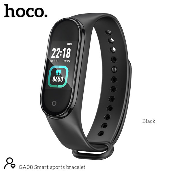 Đồng Hồ thông minh Smartwatch Hoco Y4 / GA08 chính hãng - Chống nước, Bluetooth 5.0, theo dõi sức khỏe, chơi thể thao