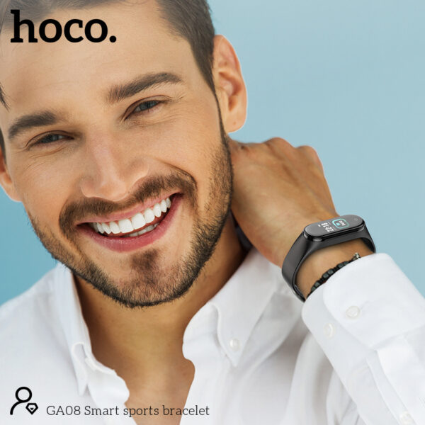 Đồng Hồ thông minh Smartwatch Hoco Y4 / GA08 chính hãng - Chống nước, Bluetooth 5.0, theo dõi sức khỏe, chơi thể thao
